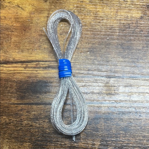 Silver Glitter Ribbon